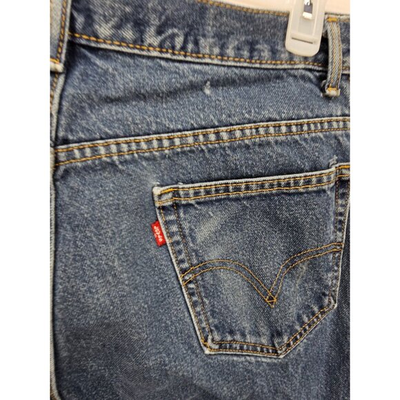 Levi's Bootcut 517s Size 36 x 30 Men's Denim Blue Jeans - Picture 5 of 14